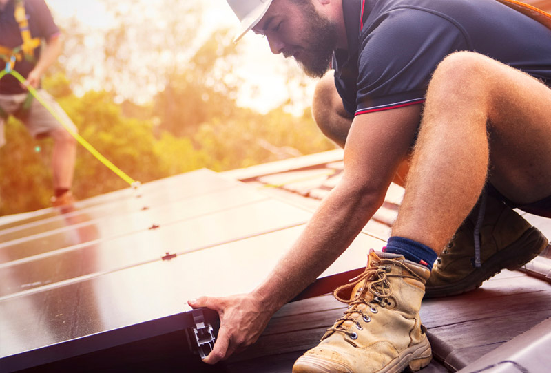 Solar Hot Water Installation